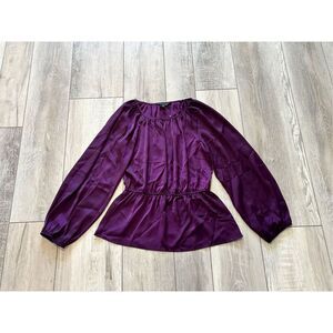 Banana Republic purple blouse size XS